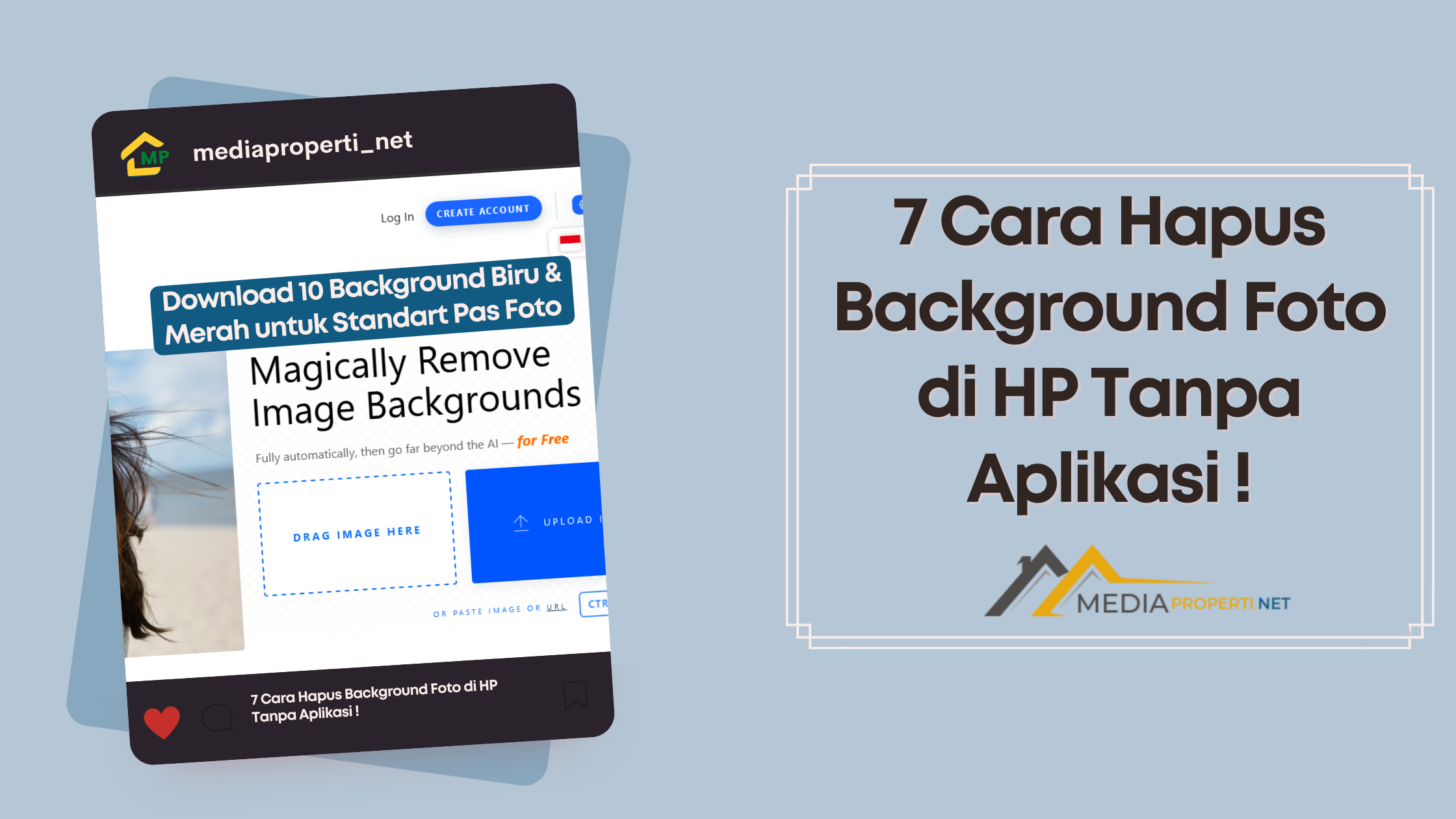7 Cara Hapus Background Foto di HP Tanpa Aplikasi !