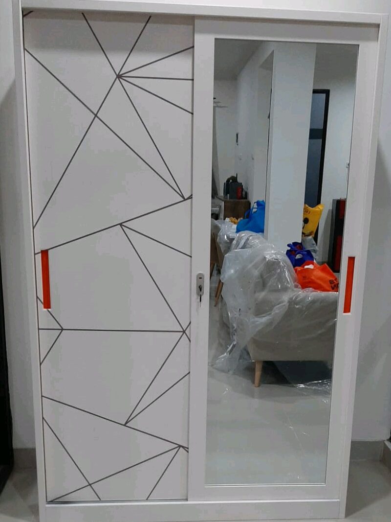 Contoh Almari Aluminium Sliding Door