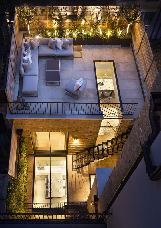 Desain Rumah Minimalis Modern dengan Rooftop