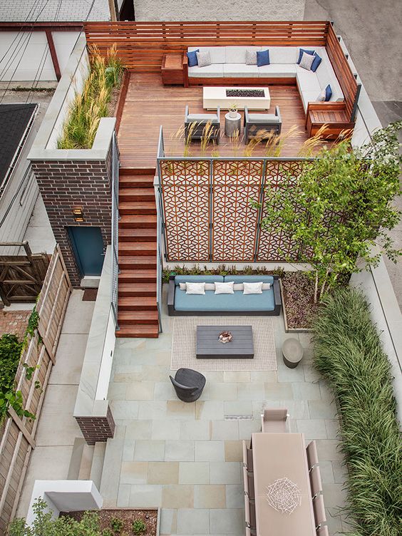 Desain Rumah Minimalis Modern dengan Rooftop