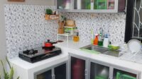 gambar desain dapur outdoor minimalis hanya memasak saja